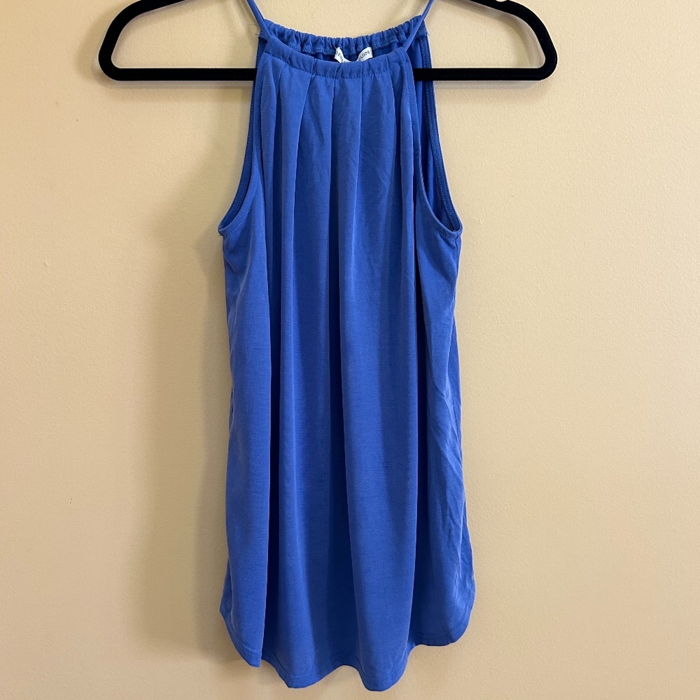 Green Envelope XS Periwinkle Top